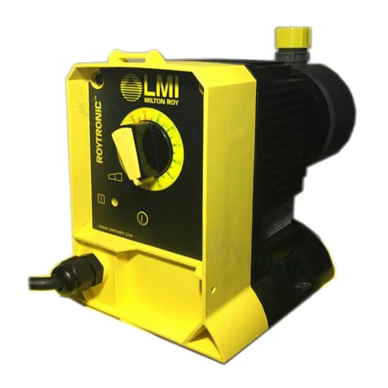 ปั๊มสูบจ่ายสารเคมีทนกรด-ด่าง Metering pump รุ่น LMI P+043-718NI