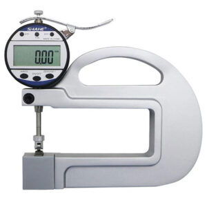 Digital Thickness Gauge แบบดิจิตอล แบรนด์ SHAHE 5334-10 ช่วงวัด 0-110.00 mm หัววัดแบบโรลเลอร์