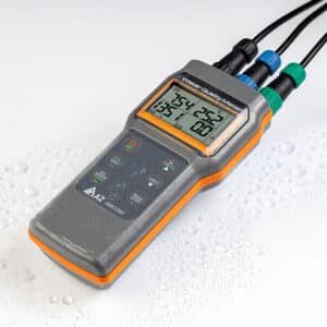 AZ86032 เครื่องวัด 6 in 1 pH EC TDS Salinity ODO และอุณหภูมิ พร้อมระบบชดเชยอุณหภูมิ กันน้ำตามมาตรฐาน IP67 - Image 4